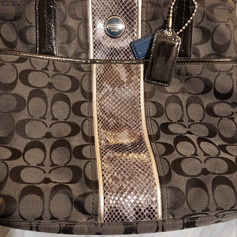 Coach tote bag